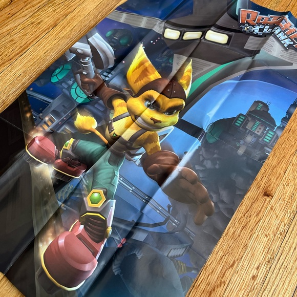 Ratchet & Clank Poster / Sony Playstation 2 / Wall Decor - Picture 2 of 3